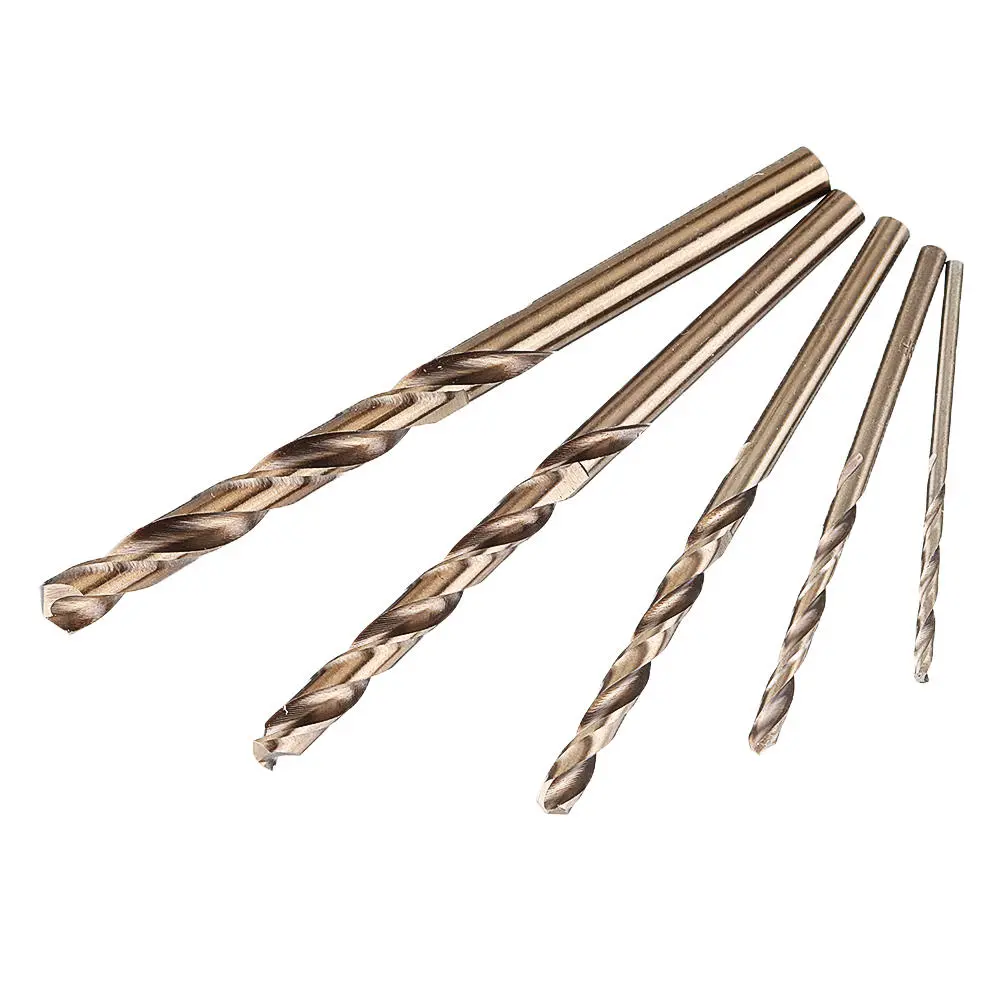 JIMI HSS-CO Cobalt Drill Bits 5Pcs 2-6mm | For Bosch Dremel Rotary Tool - Image 3