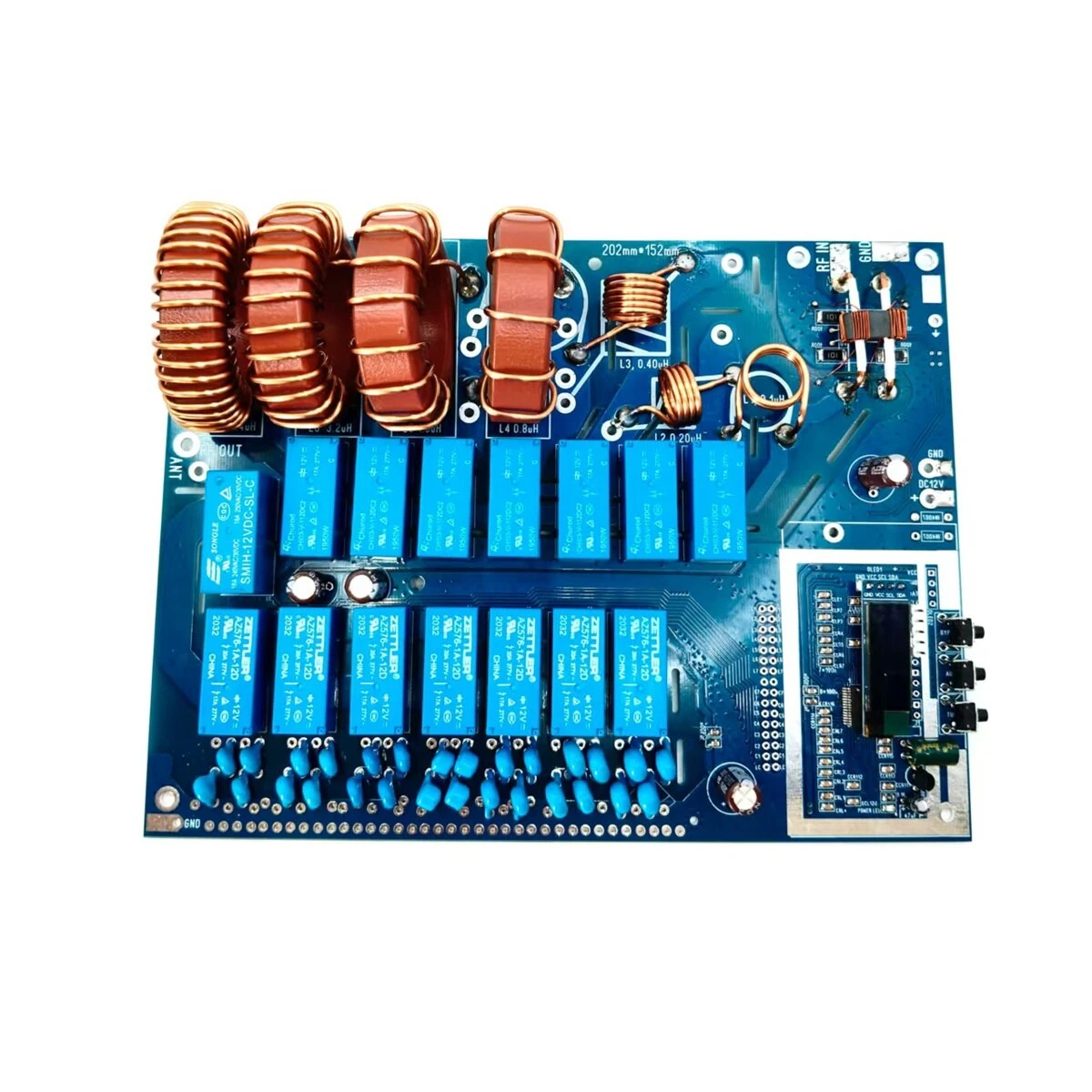 ATU350 3.5-54MHz 350W HF Automatic Antenna Tuner Kit | N7DDC ATU-100 Upgraded - Image 2