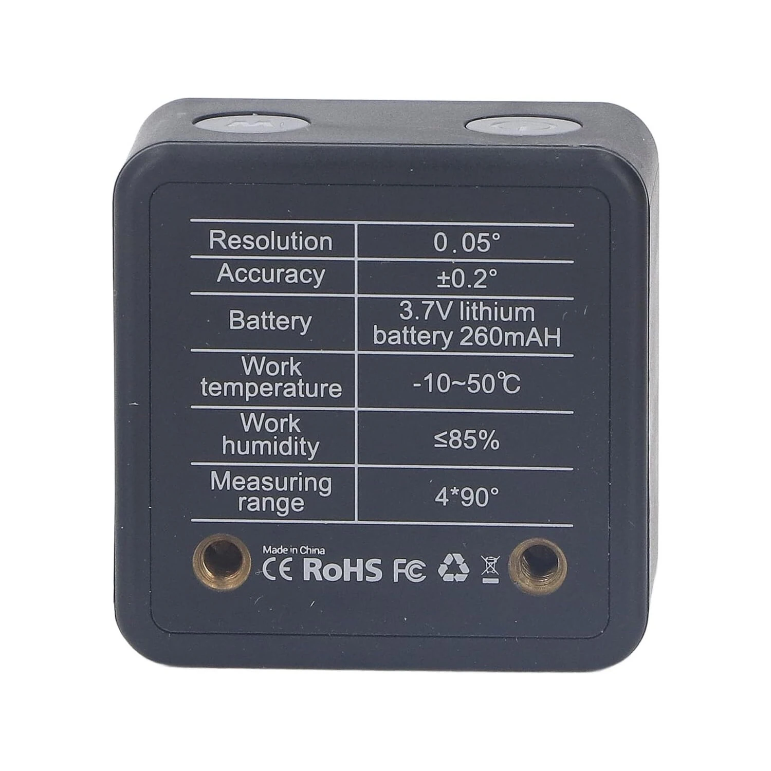 SHSIWI Digital Inclinometer Protractor - Magnetic Angle Finder 4x90° | Backlit Display - Image 4