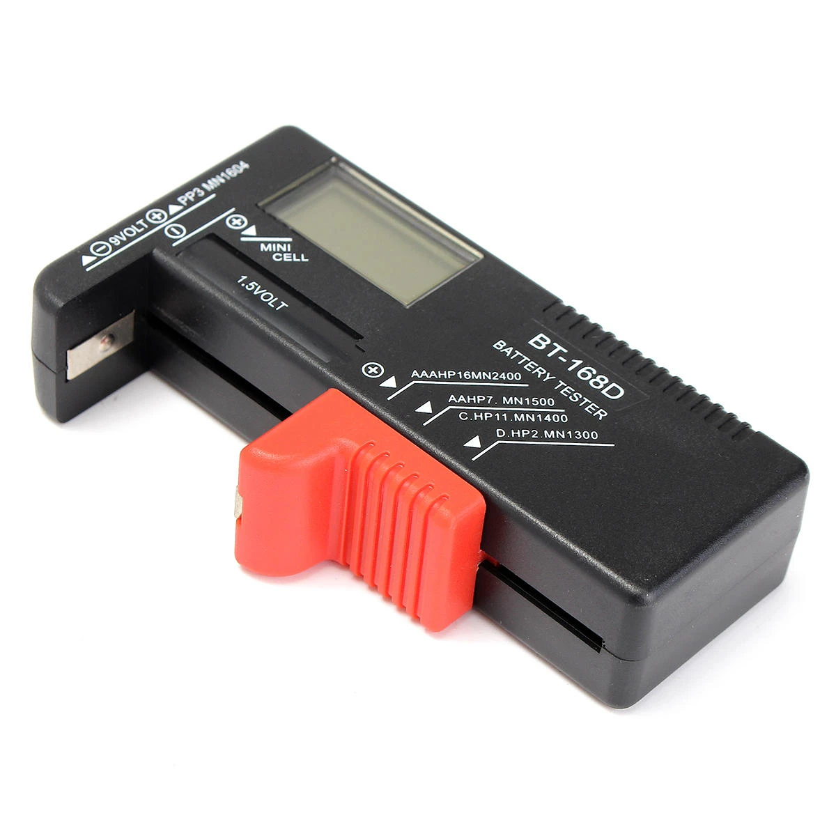 Digital Universal Battery Tester - AA AAA C D 9V Button Cells - LCD Display - Image 5