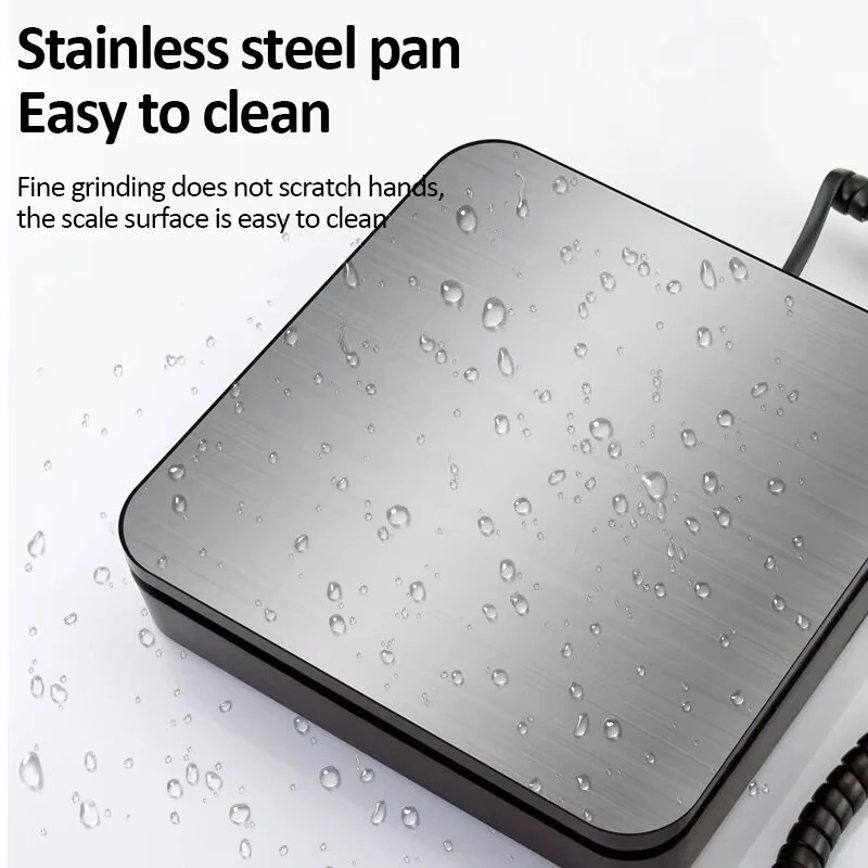 Stainless Steel Pet Weight Scale - 50kg Capacity - g/kg/lb/oz Multi-Unit - Image 4