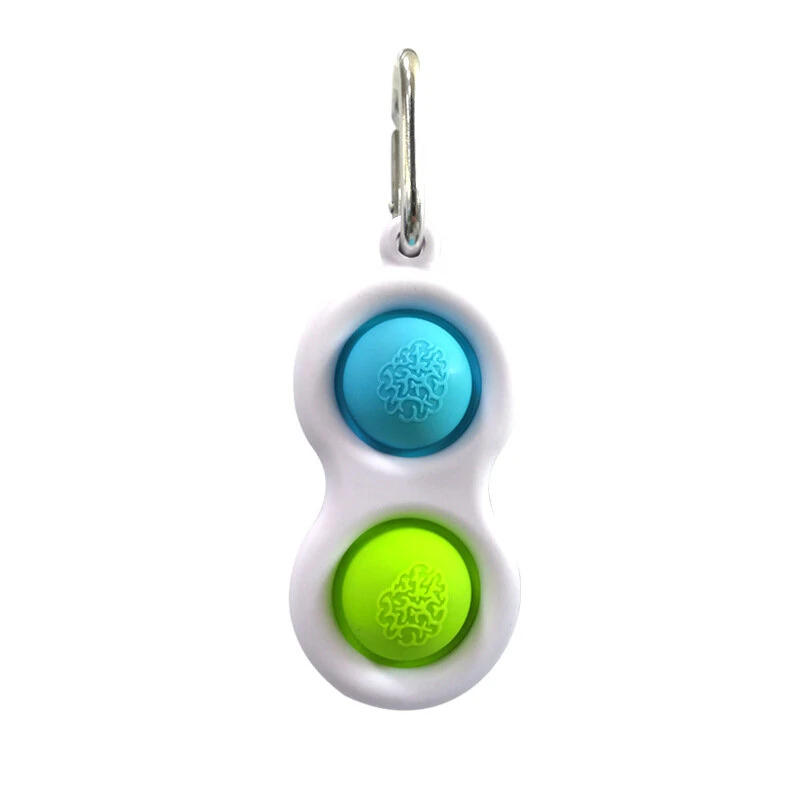 Pattern Finger Bubble Music Keychain - Decompression Press Board & Pendant for EDC - Image 4