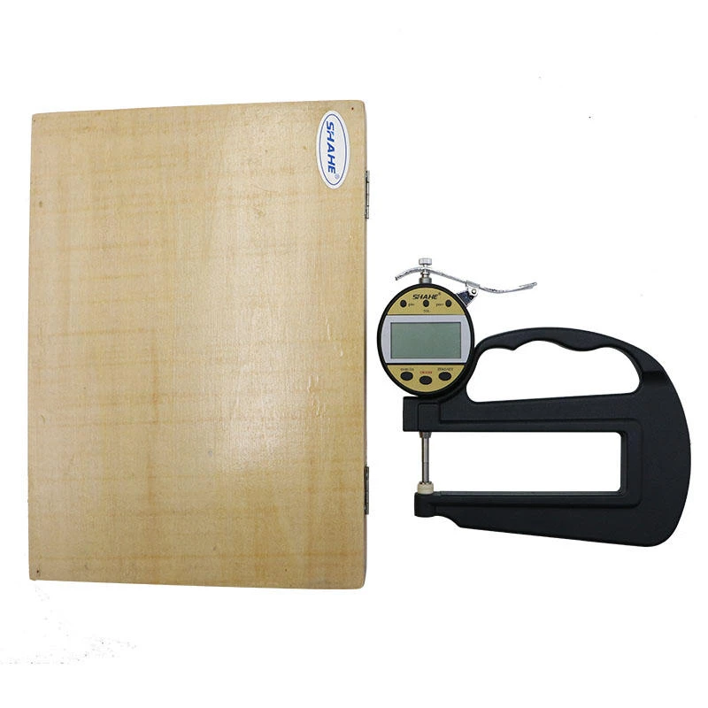 Leather Thickness Gauge | 0.01mm Digital Display - Long Handle Electronic Meter - Image 5