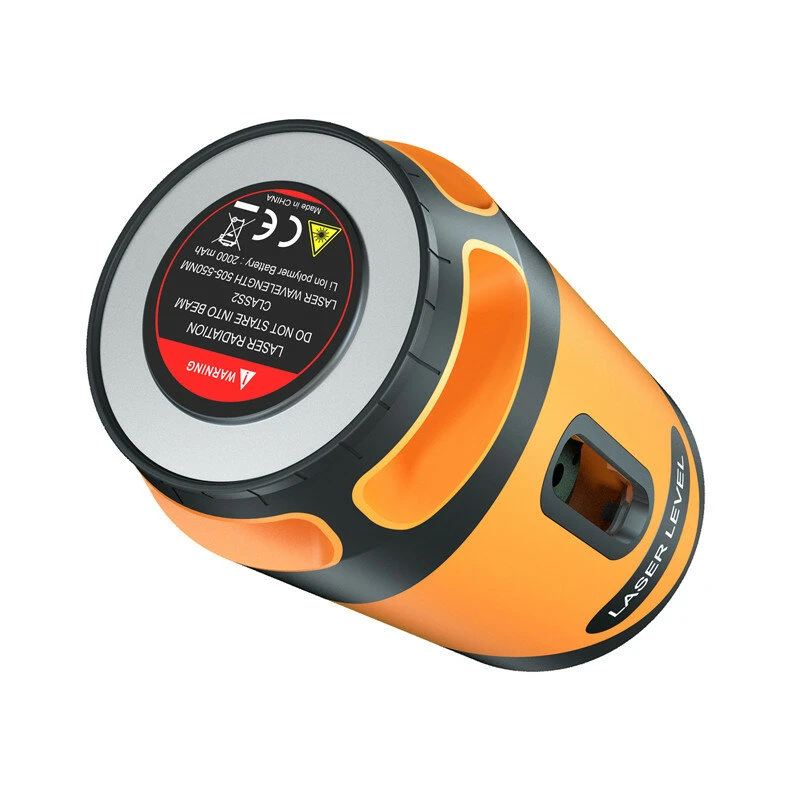 Mini Green Laser Level - 2 & 5 Line Modes - Magnetic Rechargeable Base with L-Stand - Image 5