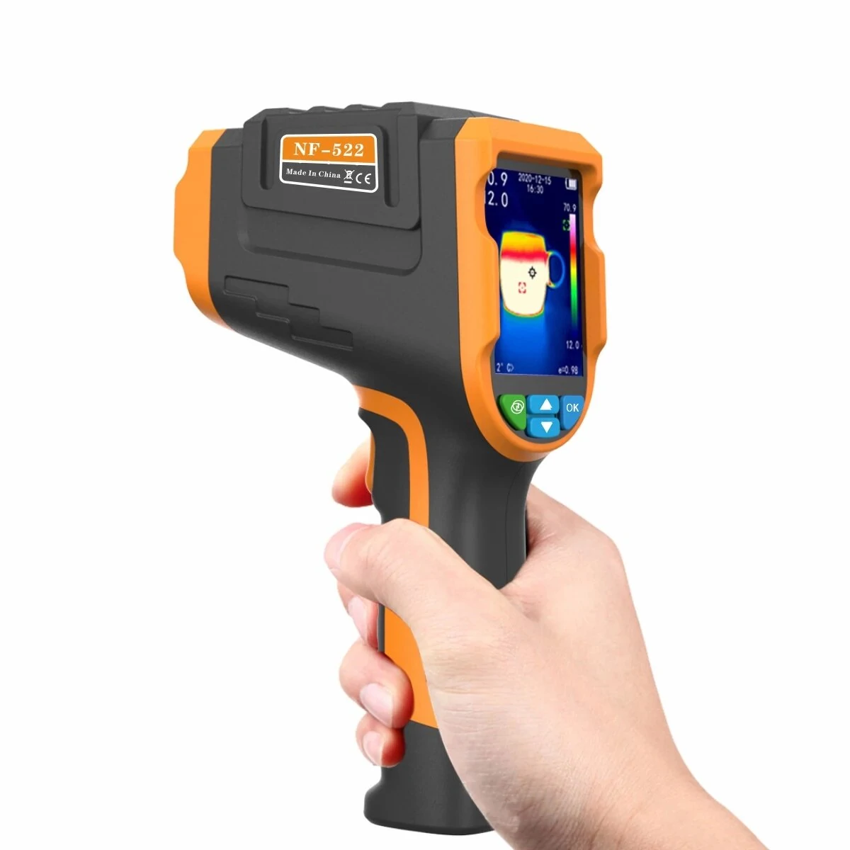 NOYAFA NF-522 Thermal Imaging Camera | 200x150 IR Resolution -40°F to 330°F | LCD Digital Display - Image 2