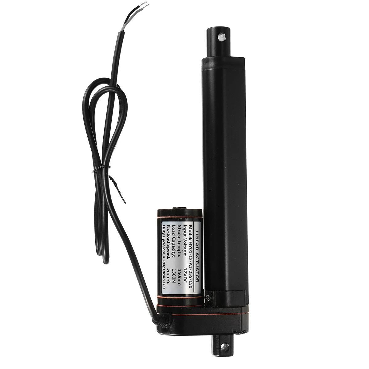 1500N Linear Actuator Motor | 12V DC 30W | 50-250mm Stroke Aluminum Alloy - Image 3