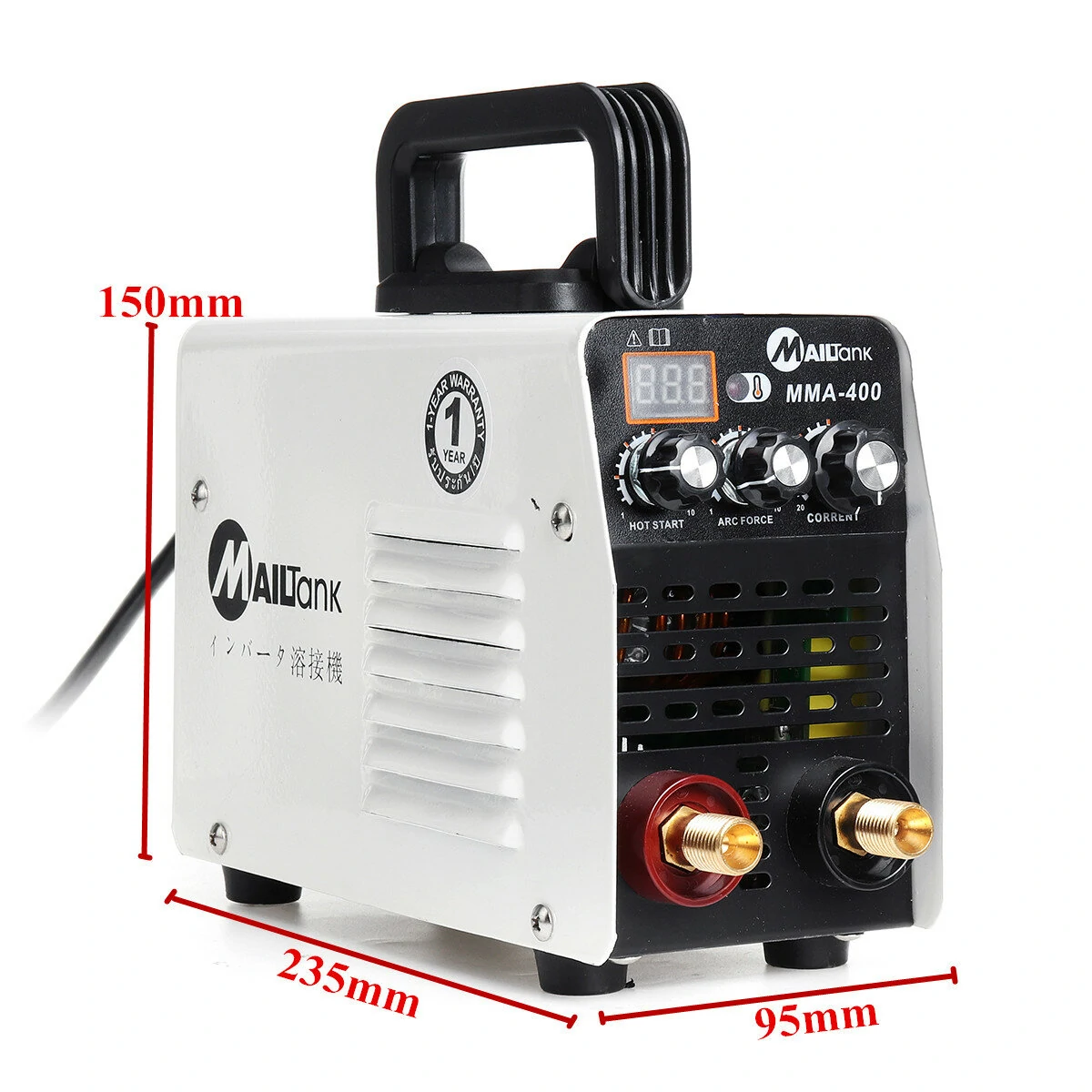 MMA-400 220V IGBT Inverter Welder | 20-400A Hot Start & ARC Force | MMA Stick Welding Machine - Image 5