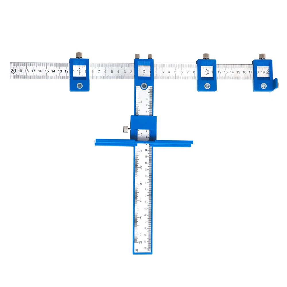 Adjustable Cabinet Hardware Jig - Drill Guide for Handles & Knobs on Doors & Drawers - Image 3