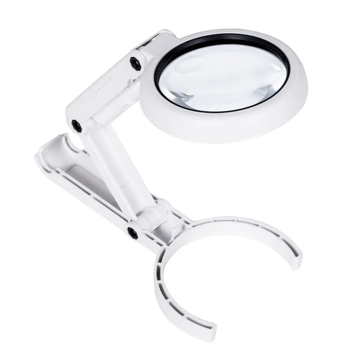 Foldable LED Magnifying Lamp - 5X & 11X Magnifier with 8 Lights for Reading - Image 2