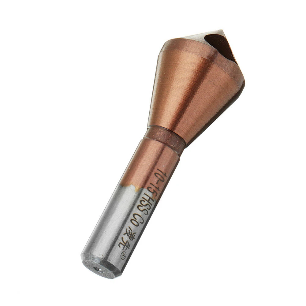 Drillpro M35 Cobalt Countersink Drill Bit | 2-15mm Deburring Chamfer Set - Image 3