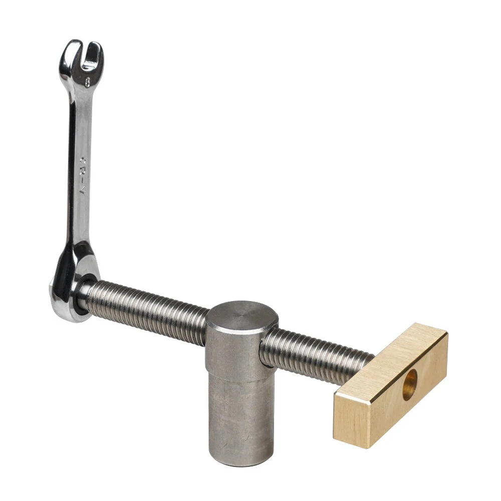 Ganwei 19MM/20MM Tiger Clamp & Lock Set | Brass & Stainless Steel Ratchet for CNC & Woodworking - Image 2