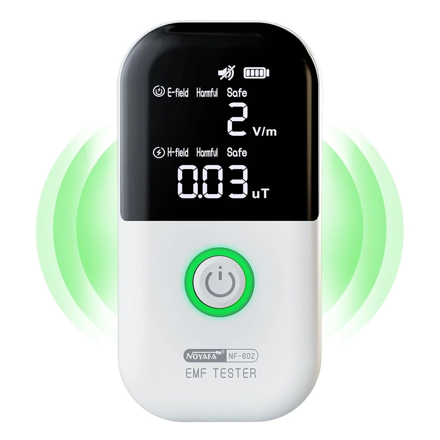 NOYAFA Upgraded EMF Meter - Rechargeable Radiation Detector for Ghost Hunting & 5G WiFi - Image 2