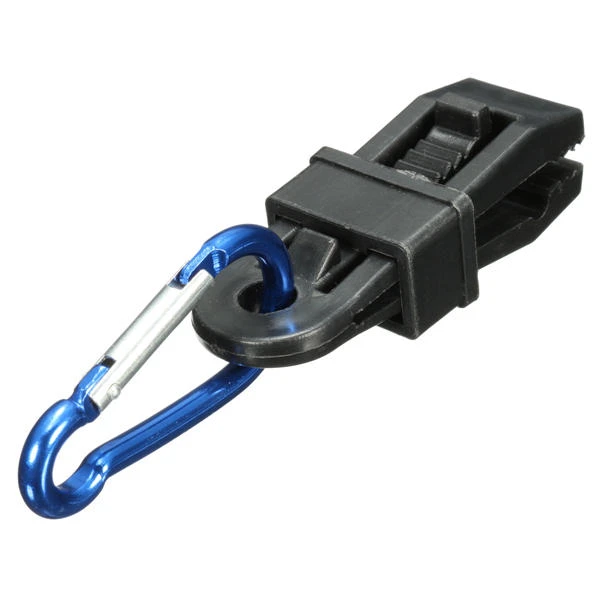 8pcs Tent Windproof Securing Clip Hook Buckle Alligator Clip - Image 4