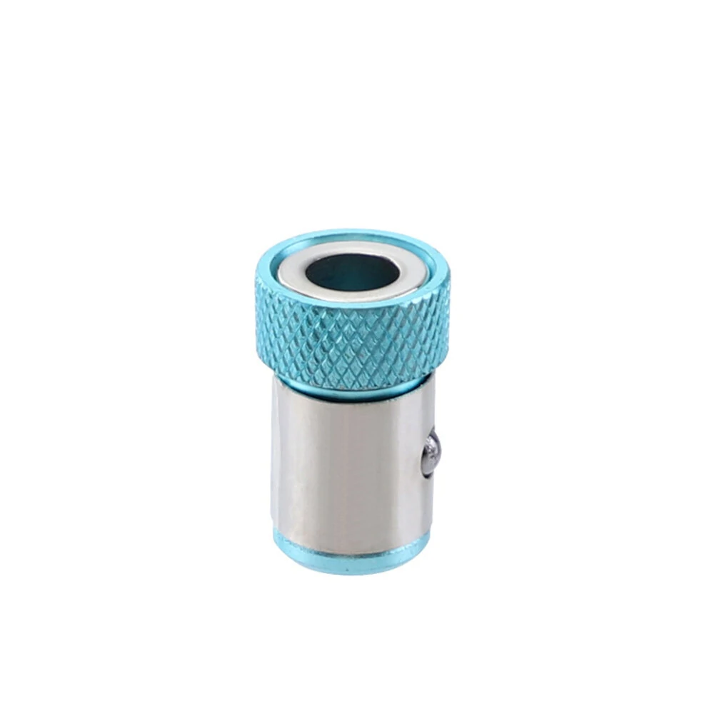 Magnetic Ring Alloy Screwdriver Bit - 6.35mm Universal Magnetizer for Screws