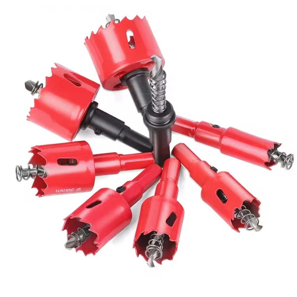 M42 Bi-Metal Hole Saw Set - 6PCS 18-60mm for Metal & Wood | HSS Drill Bit