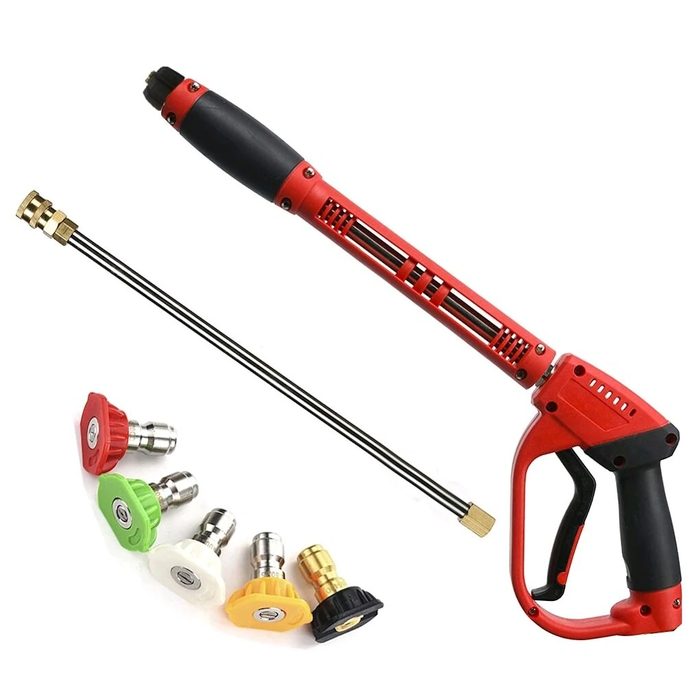 Spear Daily Deluxe Pressure Washer Wand | 5000 PSI Extension with 5 Nozzle Tips