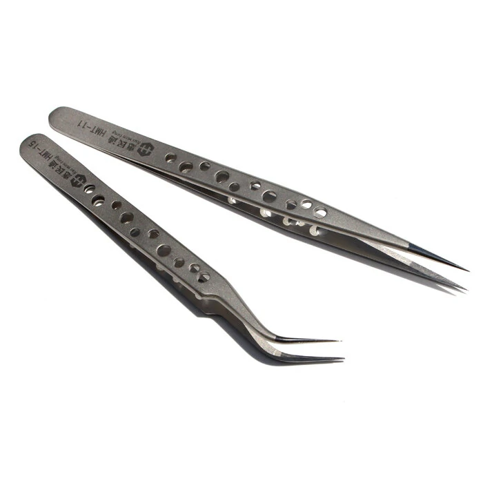 Stainless Steel Elbow Tip Tweezer - High Precision Phone Repair Tool