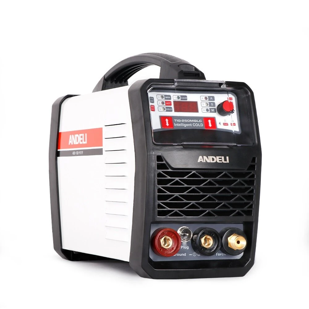 ANDELI TIG-250GLC DC Inverter Welder | 3-in-1 Hot/Cold/Clean TIG Machine