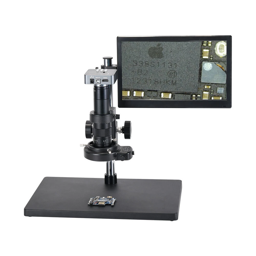 HAYEAR 48MP Digital Microscope Camera | 180X Lens & 144 LED Light | PCB Repair