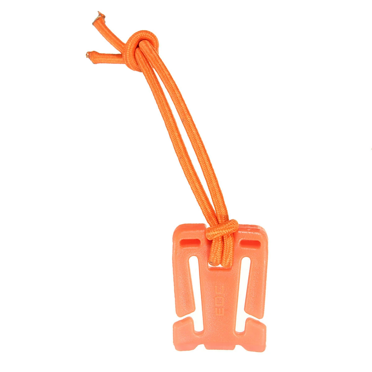 Military Dominator Elastic Cord - 5pcs Orange PALS MOLLE Clip Buckles