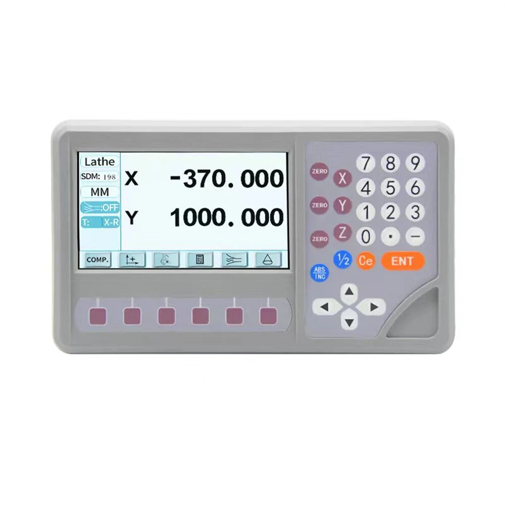 DITRON 3 Axis LED Digital Readout Display Kit | 1.7 True Color LCD | High Precision Measurement Tool