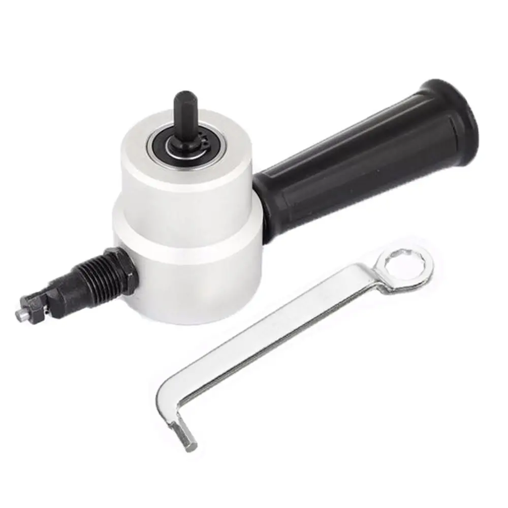 Drillpro YT-160A Double Head Nibbler | Sheet Metal Cutter Drill Attachment