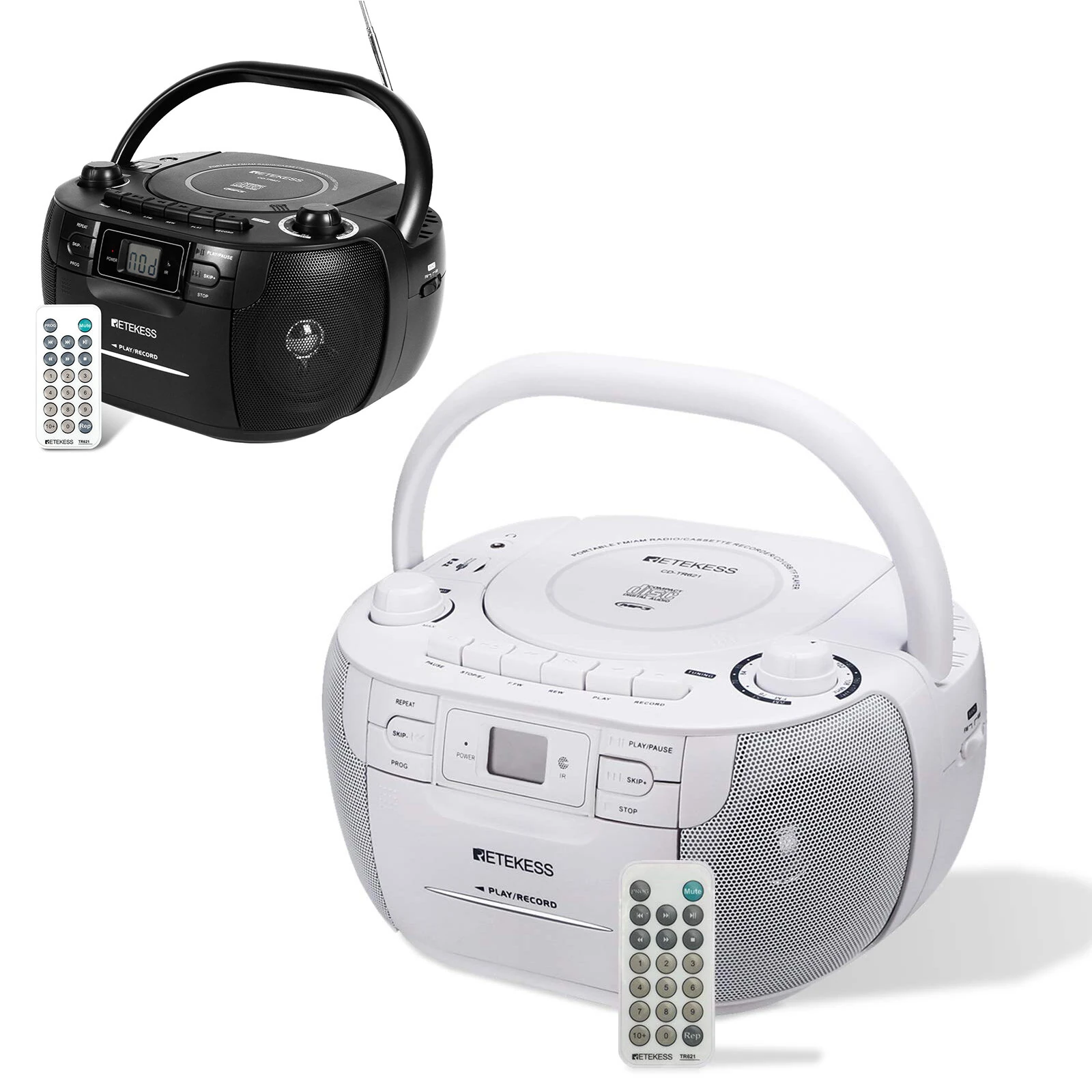 Retekess TR621 AM/FM Radio | CD Player with USB/TF Support & Remote Control