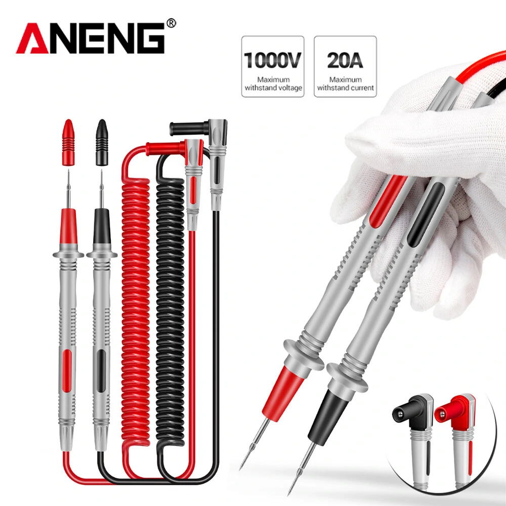 ANENG PT2010 Multifunctional Tester Lead | Universal Multimeter Probe Spring Wire Pen Cable