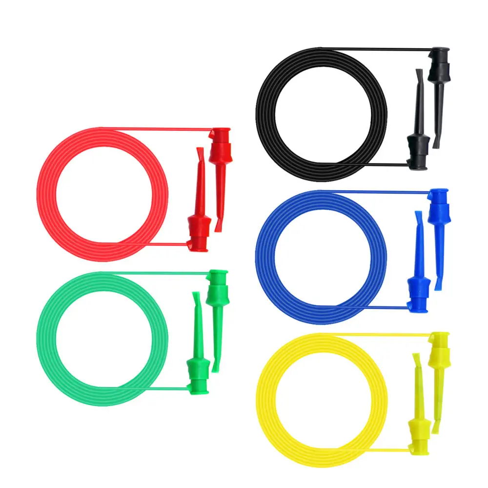 P1520 Multifunctional Multimeter Probe Kit - Red Black Yellow Green Blue Set