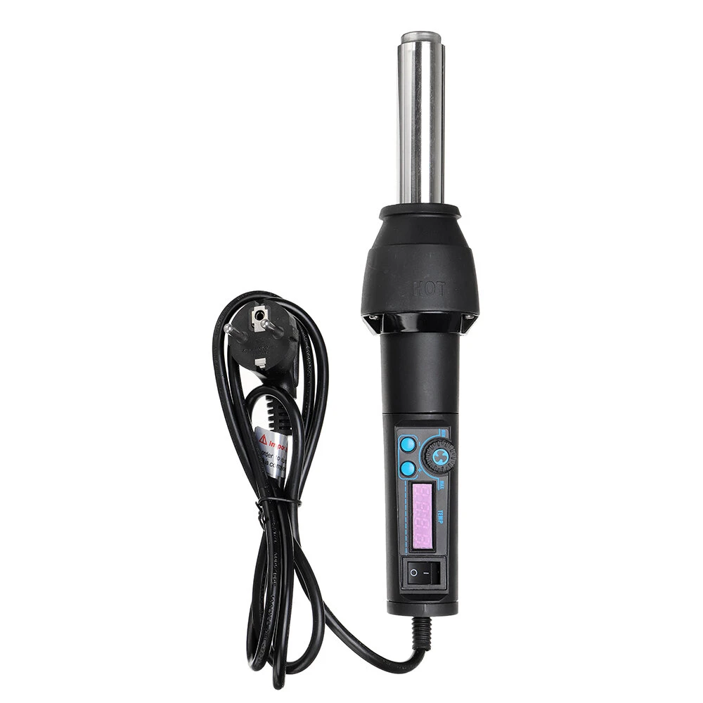 650W Hot Air Gun Soldering Station - Adjustable Electric Soldering Iron & Desoldering Tool