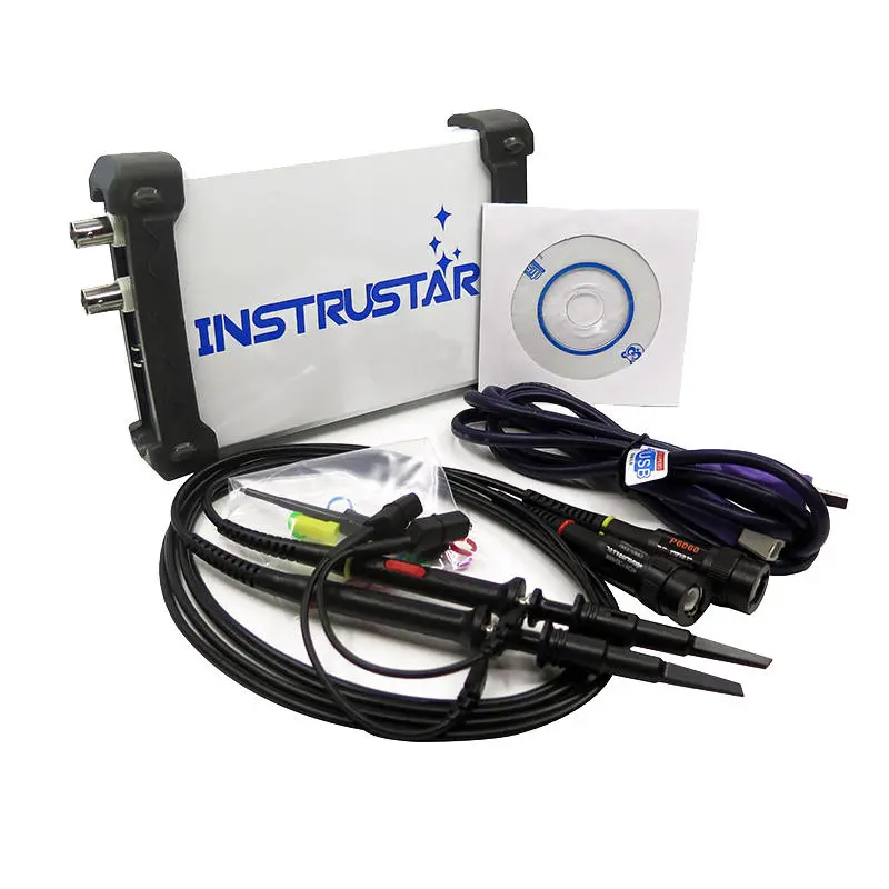 ISDS210A USB Digital Oscilloscope - 2 Channel 40MHz 100MS/s - PC-Based Portable FFT Analyzer
