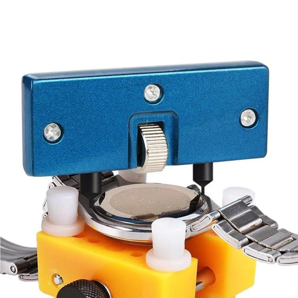Watch Repair Tool Kit - Adjustable Portable Case Remover for Battery Change