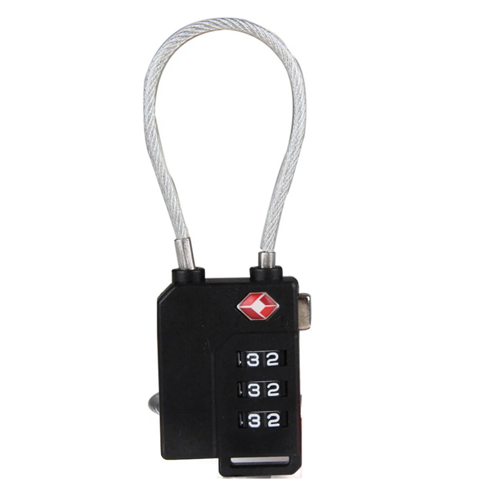 SA21100 Lightweight ABS Plastic Customs Password Lock | High Strength Travel Security