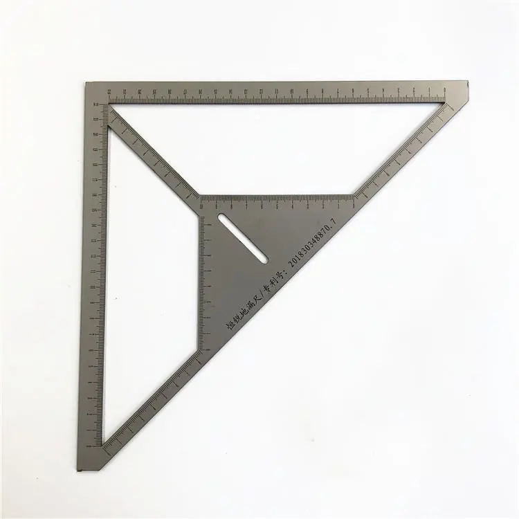 Swanson 35cm Speed Square - Aluminum Alloy Angle Ruler & Protractor for Woodworking