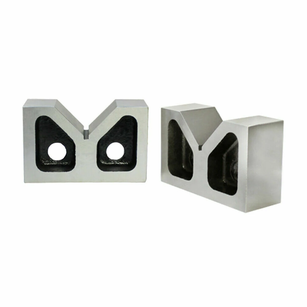Machifit 2 3 4 Inch Parallel V Block Set | Lathe Tool Measuring Gauge