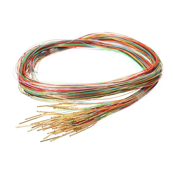 R50-2W7 Spring Test Probes - 17.5mm Length - Pre-wired Receptacle - 100 Pcs