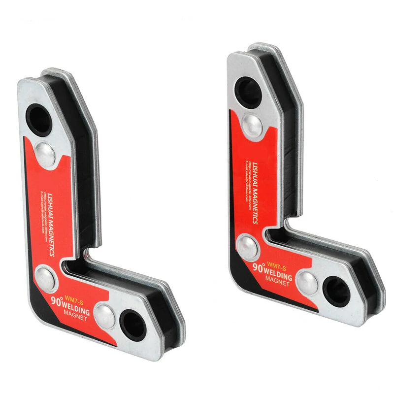 Magnet Welding Clamp - 2Pcs 30/60/90 Degree Magnetic Holder for Welder Tool