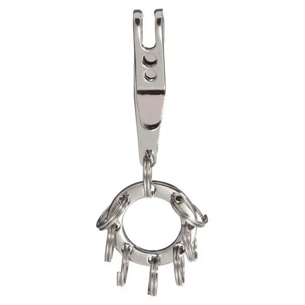 Stainless Steel Money Clip Carabiner | EDC Keychain & Multi-Tool