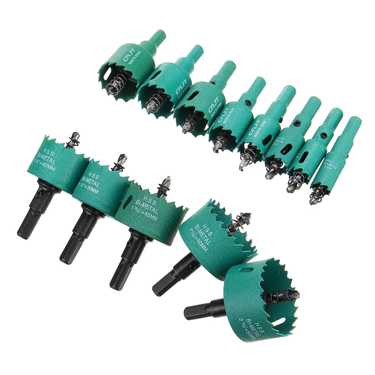 M42 HSS Hole Saw Cutter - 16-53mm Metal & Wood Drill Bit | For Woodworking