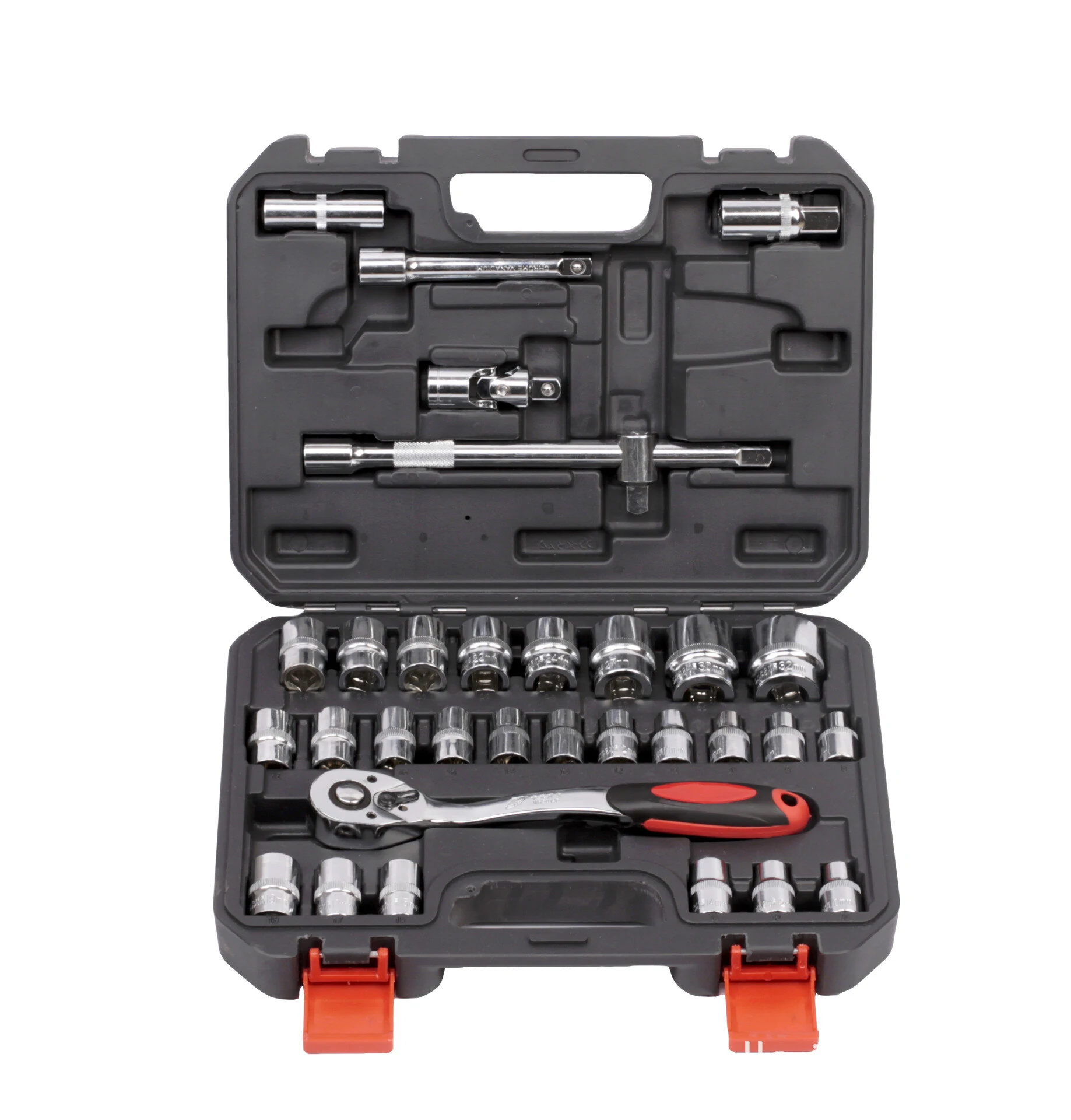KAFUWELL SS13032A 32-Piece Socket Set | 12.5MM 1/2 Drive Tool Kit