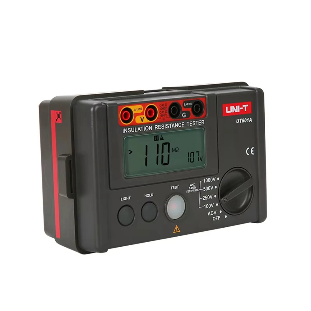 UNI-T UT501A Insulation Resistance Tester - 1000V 5.5GΩ | AC Voltage Measurement