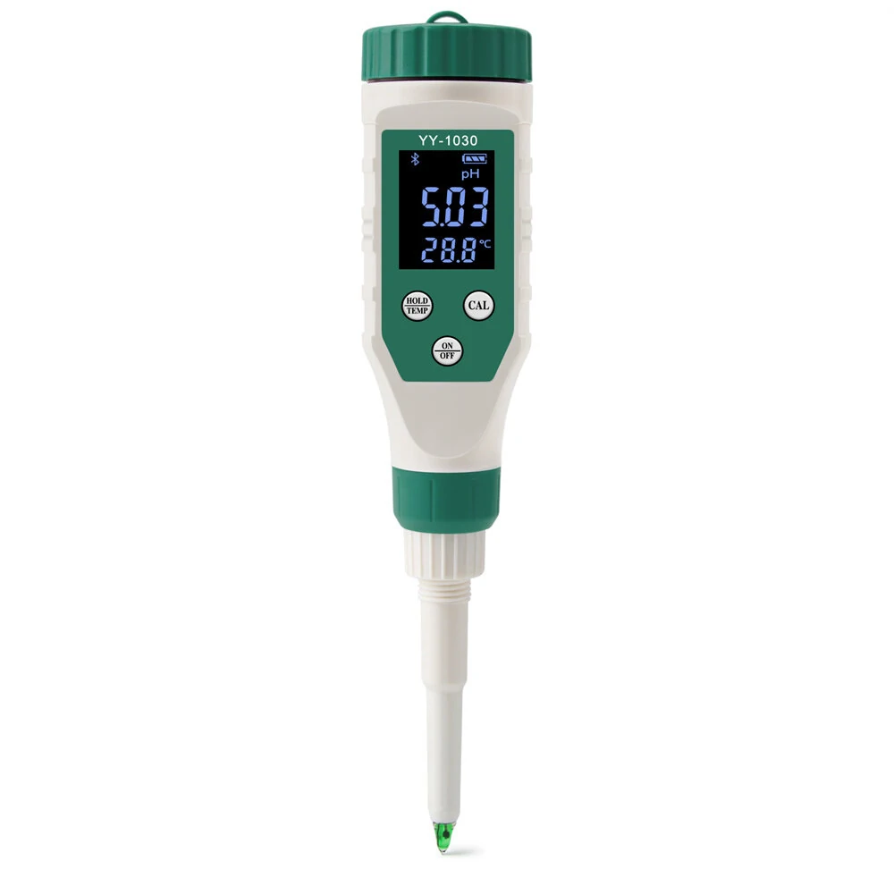 ZN-YY1030 Bluetooth pH Meter | High Precision for Skin, Dough & Water | Auto Temp Compensation
