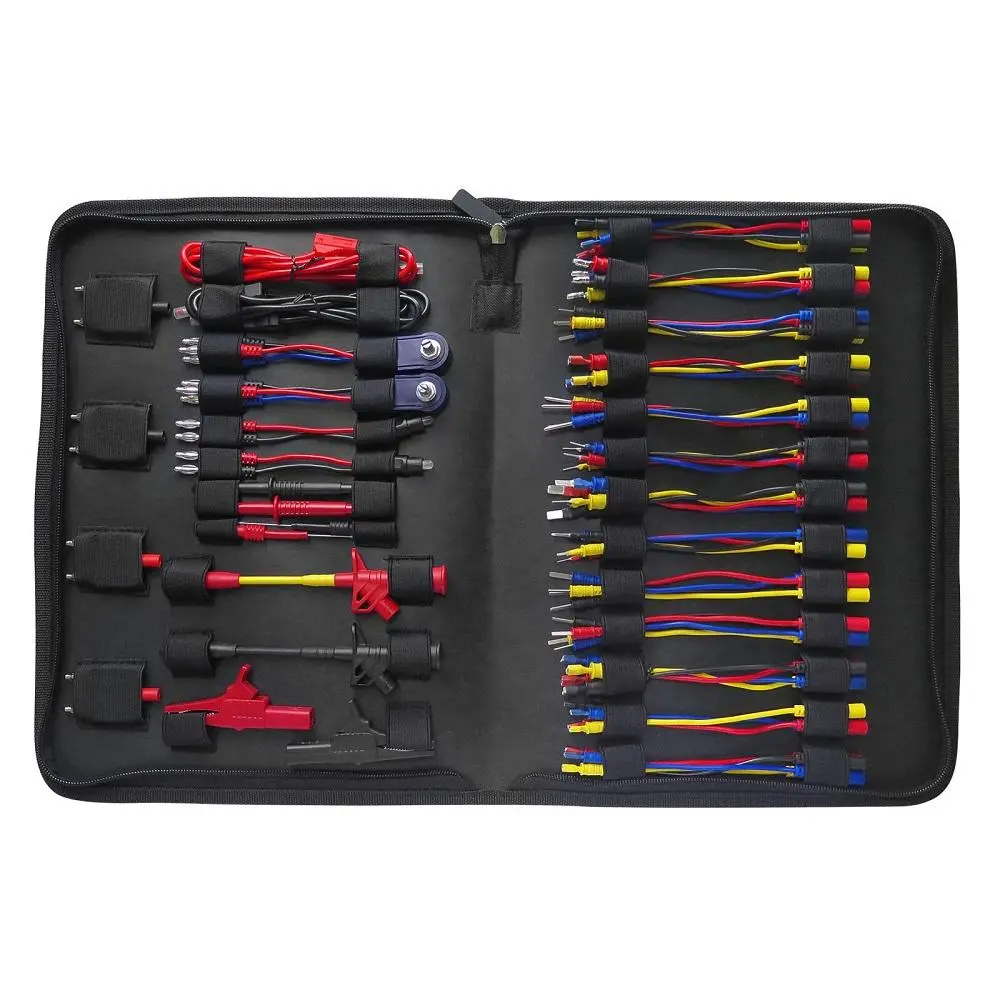 Cleqee P1970 70pcs Multimeter Test Lead Kit | Essential Automotive & Electronic Tool Set