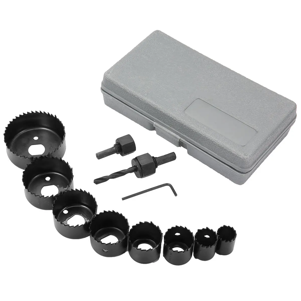 11pcs Forstner Drill Bit Set - Hinge Hole Cutter for Woodworking & Plasterboard