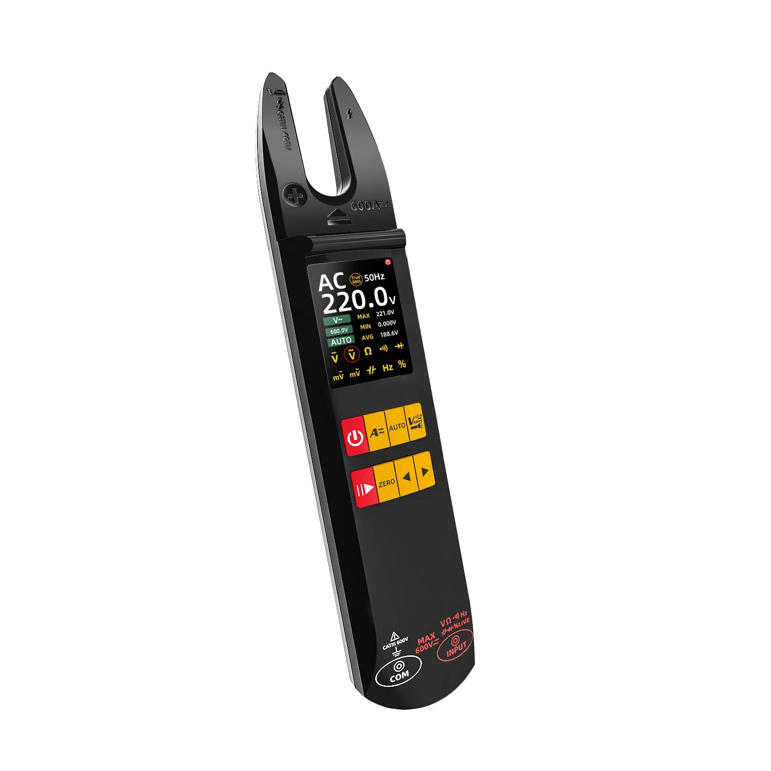 BSIDE U5 True RMS Clamp Meter - TFT Screen | AC/DC Voltage Current Tester