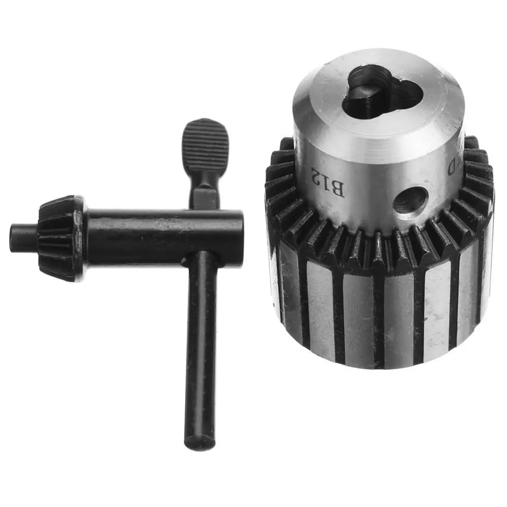 Machifit B12 1-10mm Key Type Lathe Drill Chuck | Removable Taper Tool