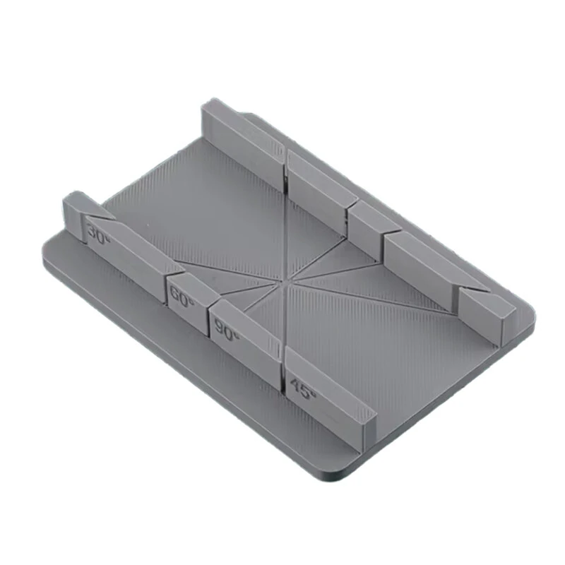 Model Multi-Angle Cutting Aid - 30° 45° 60° 90° Precise Angle Cutter | Lightweight Plastic Tool for DIY & 3D Printing