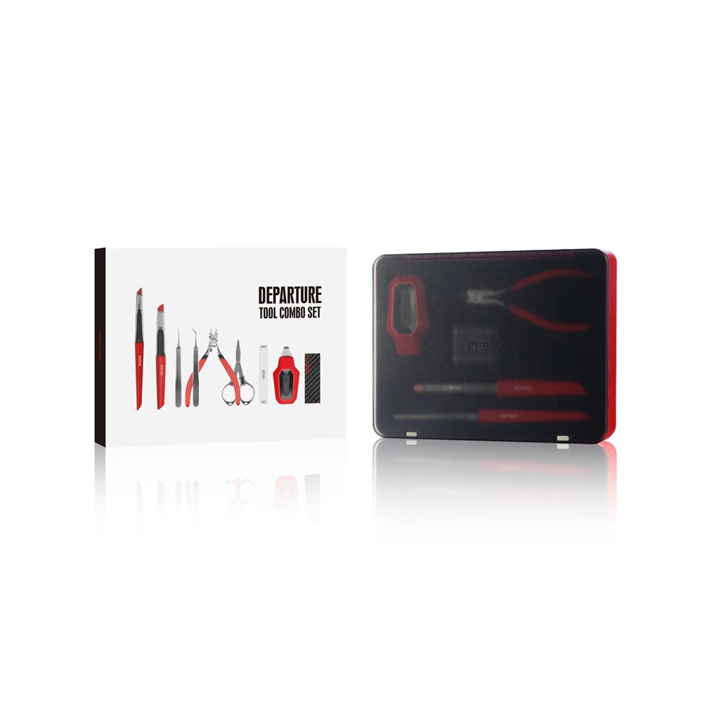 DSPIAE TC-S01 Precision Hobby Knife & Sanding Tool Set | Model Building Craft Kit