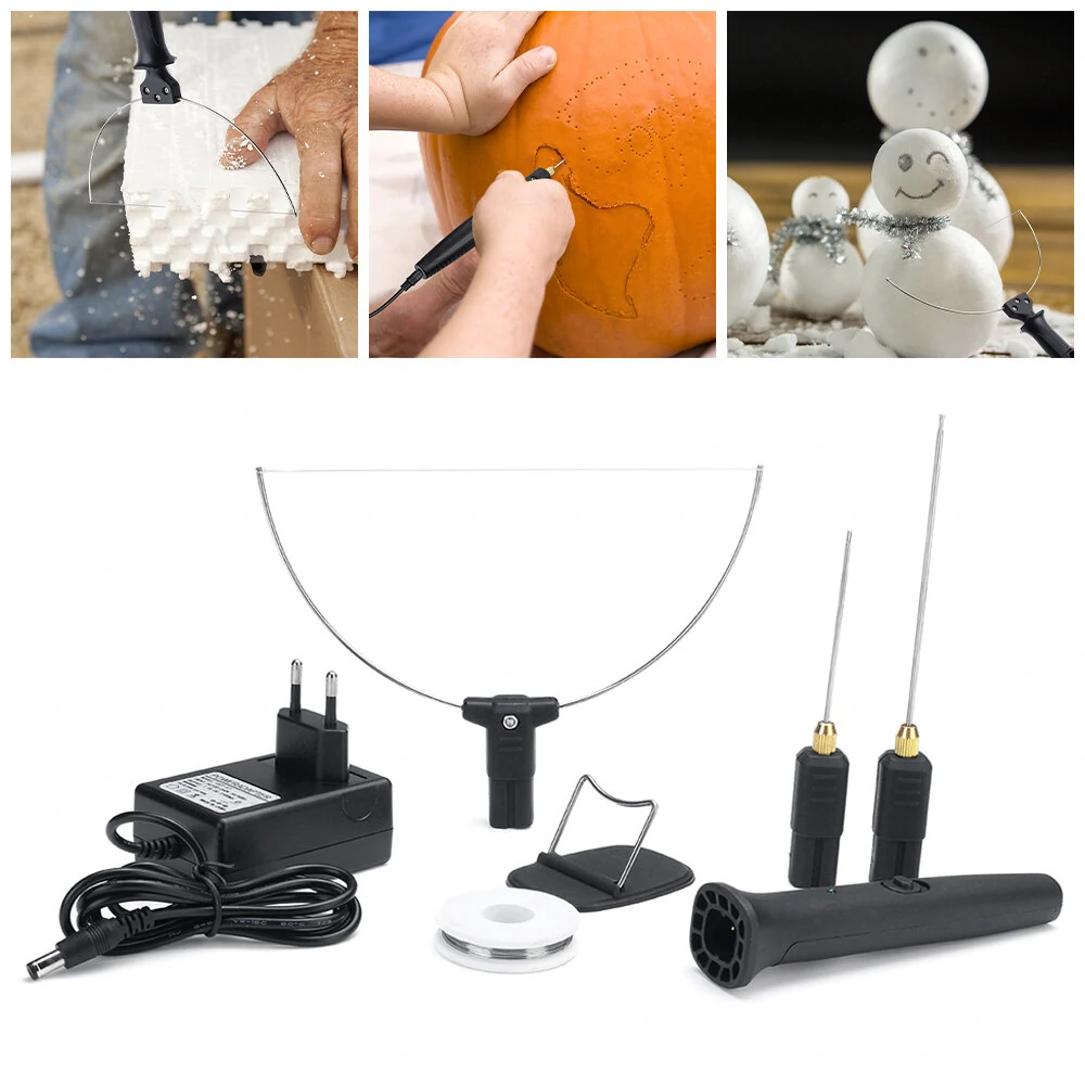 18W 3-in-1 Electric Foam Cutter | Styrofoam Cutting Machine & Engraver Pen