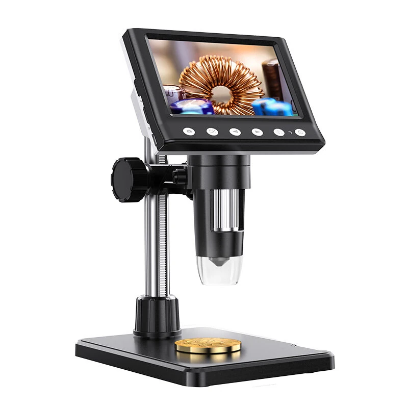 DM7 Digital Microscope - 4.3 Inch Screen | 50X-1000X Magnification & 1080P